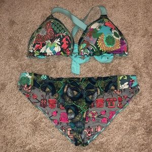 Maaji Reversible Printed Bikini Size M/L